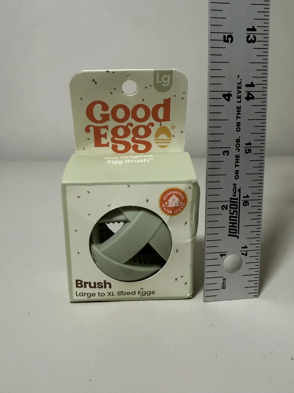The Original Egg Brush Large to XL Eggs Silicone Scrubber Backyard Chicken
